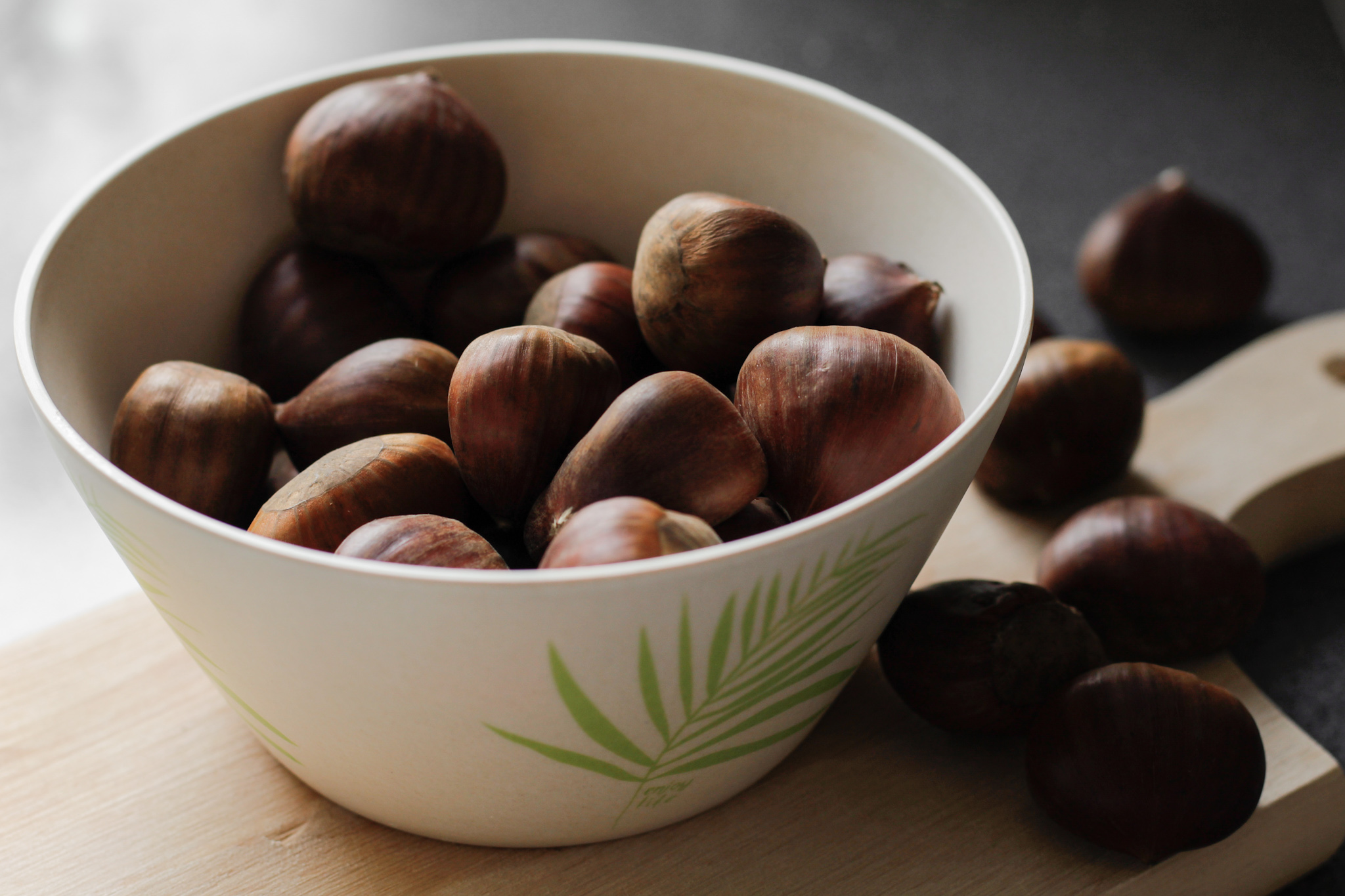 raw chestnuts