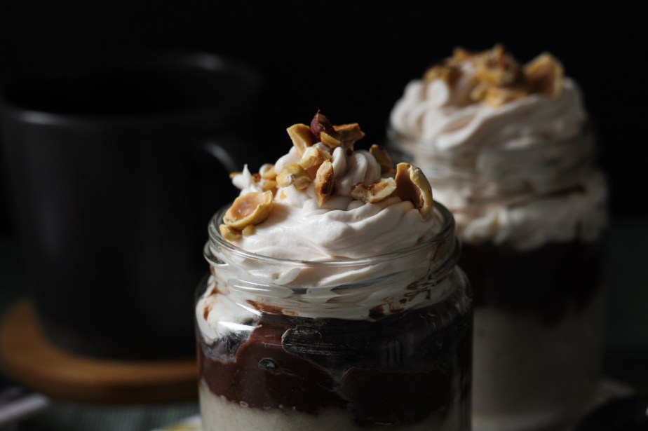 Vegan Chocolate Banana Pudding