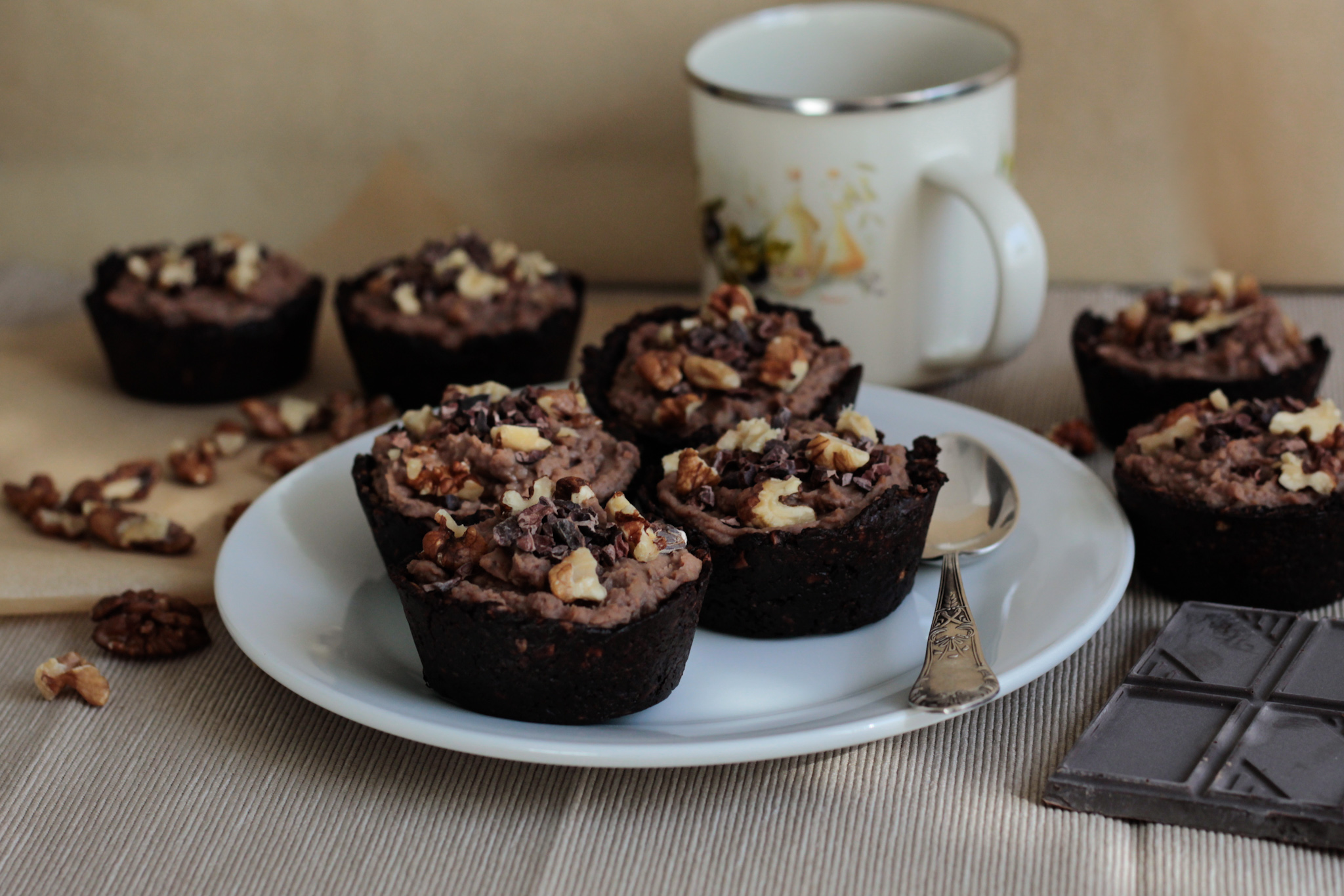 vegan chestnut cups